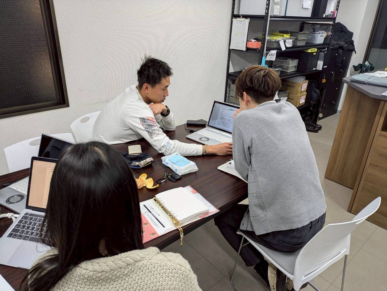 信頼の人間関係が生まれる
