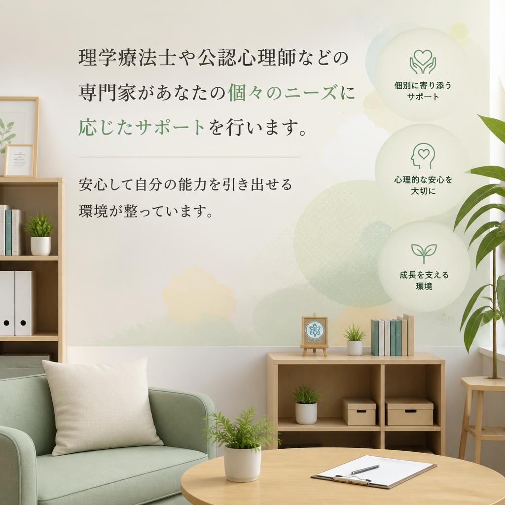 専門家による個別支援