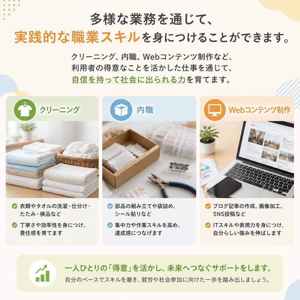 職業スキルの習得