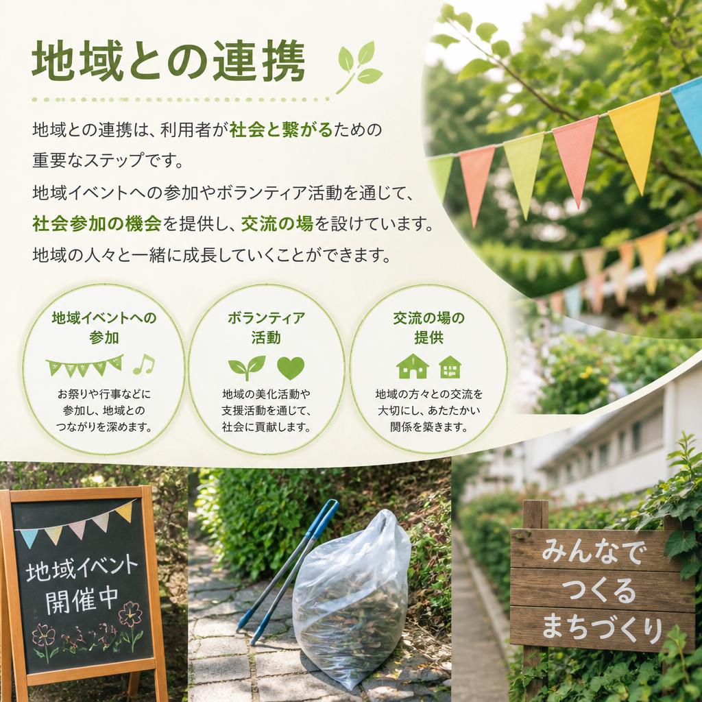 地域とともに育む社会参加