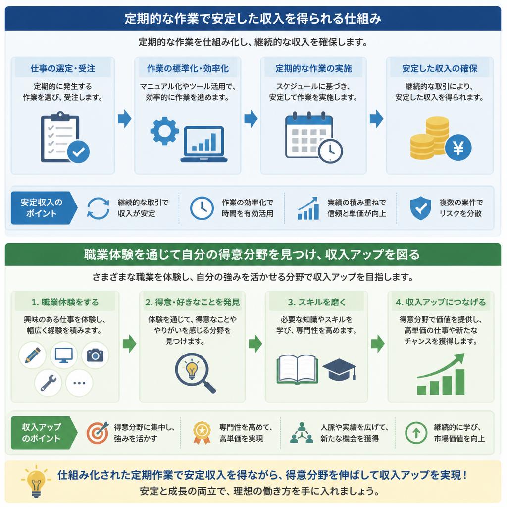 安定的な収入源の確保