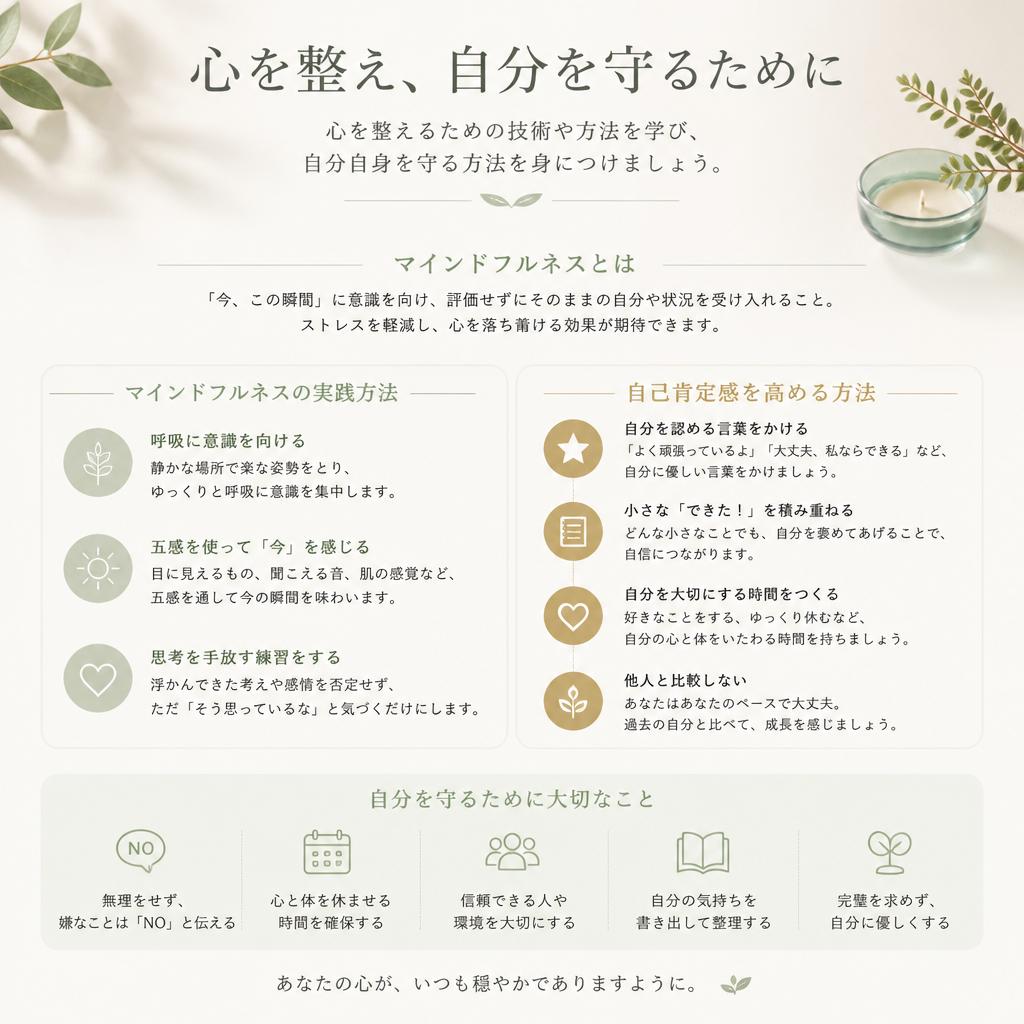 心の技術を学ぶ