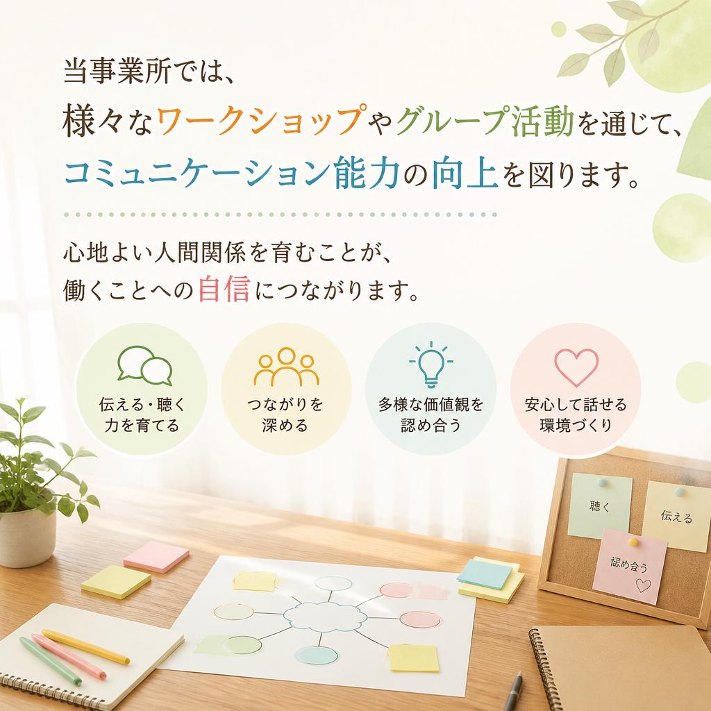 コミュニケーション能力を高める場